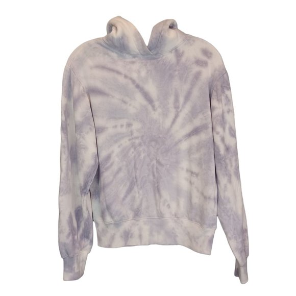 Urban Nation Tops - Urban Nation WMNS Sz XS Fleece Tie-dye Multi Marble Hooded Sweatshirt, Athletic